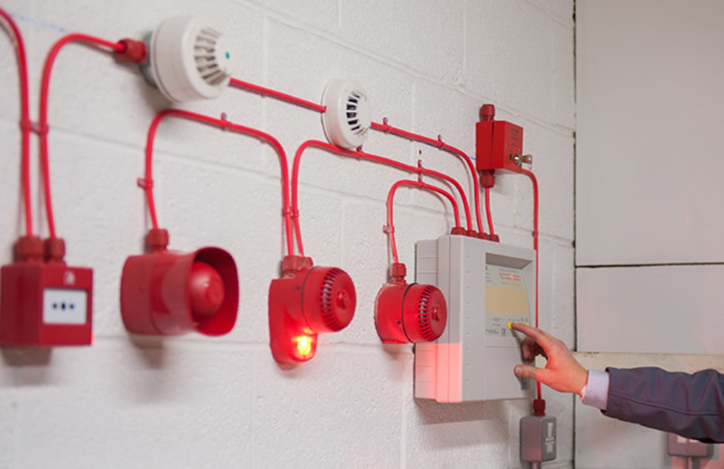Fire alarm systems in Suez Petroleum