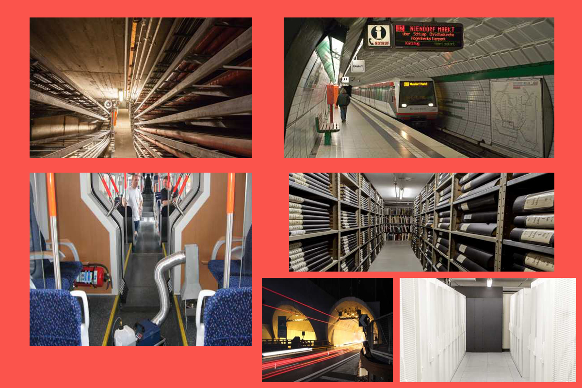 Firefighting systems designed for tunnel safety and fire suppression